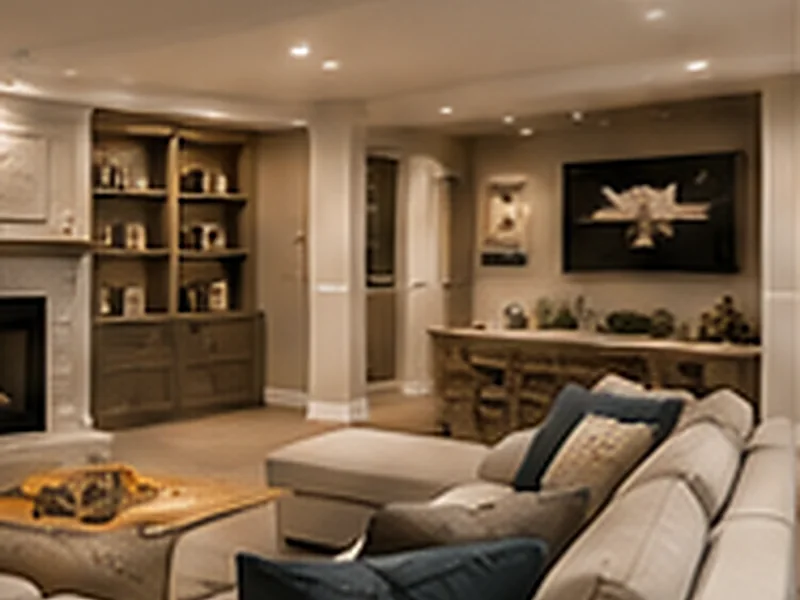 Open plan living and dining space after a whole home renovation